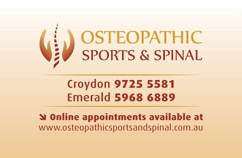 Photo: Osteopathic Sports and Spinal
